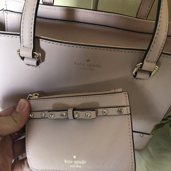 Sale ❗️Kate spade pink Hadlee small bag set - Picture 6 of 8